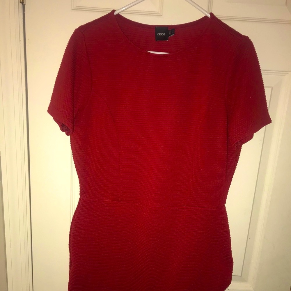 Red Casual Dress